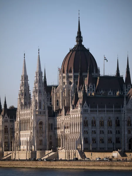A Duna Budapest Magyarországon keresztül — Stock Fotó
