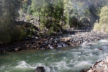 Durango Silverton Colorado ABD dar hat demiryolu