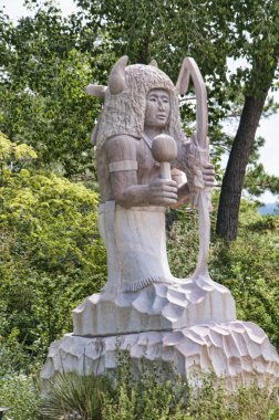 Sante Fe New Mexico'da heykel