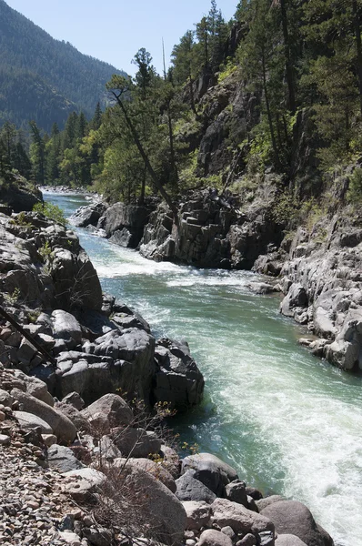 Den smalspåriga järnvägen från Durango till Silverton Colorado Usa — Stockfoto