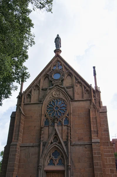 A Catedral de Santa Fé Novo México EUA — Fotografia de Stock