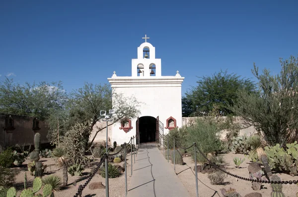 San Xavier del Bac la Misión Católica Española Tucson Arizona —  Fotos de Stock