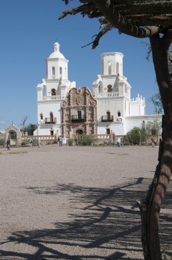 St Xavier del Bac Tucson Arizona yakınlarında eski İspanyol misyonu