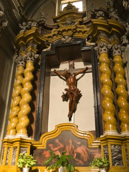 Malcesine Garda Gölü İtalya kilisede — Stok fotoğraf