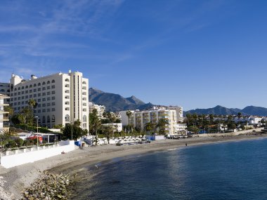 Nerja Andalucia İspanya plajlarına