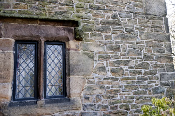 Elizabethan Architecture à Turton Tower à Blackburn Lancashire Angleterre — Photo