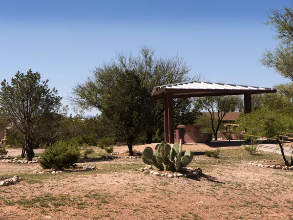Centro de Visitantes cerca del Río Grande Nuevo México —  Fotos de Stock