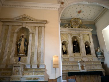 Cathedral St Francis Assisi içinde New Mexico Santa Fe güzel Loretto kilisede