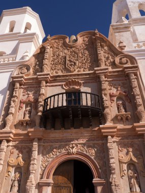 San Xavier del Bac İspanyol Katolik misyon Tucson Arizona
