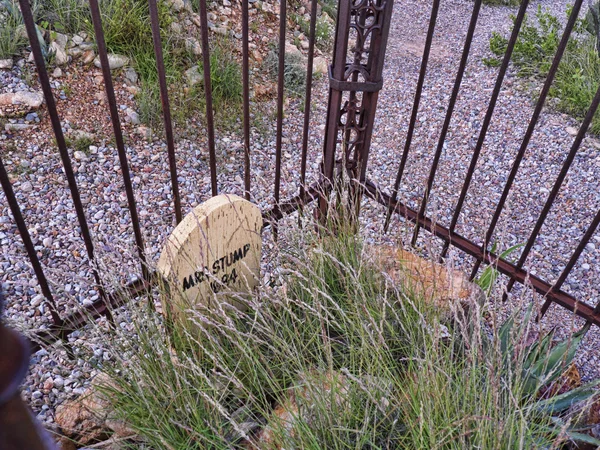 Boot Hill cemetery in Tombstone Arizona Usa — Stockfoto