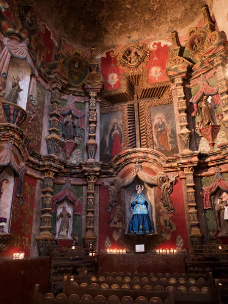 San Xavier del Bac španělské katolické misie Tucson Arizona — Stock fotografie