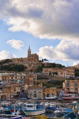 Gozo Malta Adası feribot liman