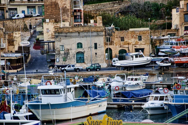 The Ferry Port of the Maltese Island of Gozo — Stock Photo, Image