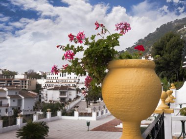 mijas andalucia Güney İspanya Köyü