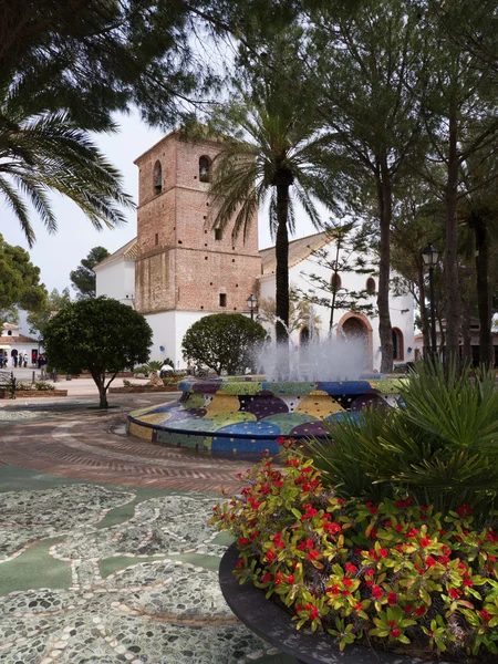 El Pueblo de Mijas en Andalucía Sur de España —  Fotos de Stock