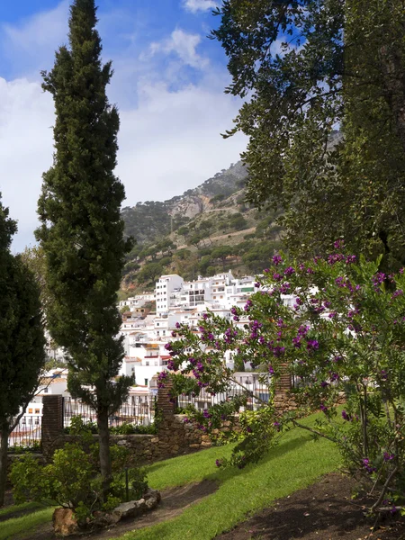 Byn mijas i Andalusien södra Spanien — Stockfoto