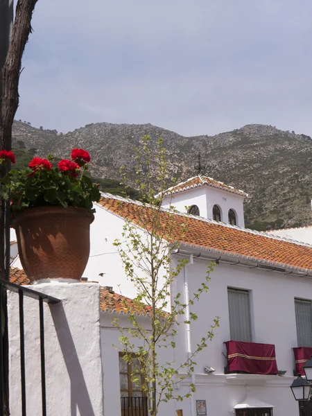 Mijas andalucia Güney İspanya Köyü — Stok fotoğraf