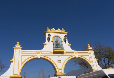 Pazar ve fuengirola costa del sol İspanya zemin feria
