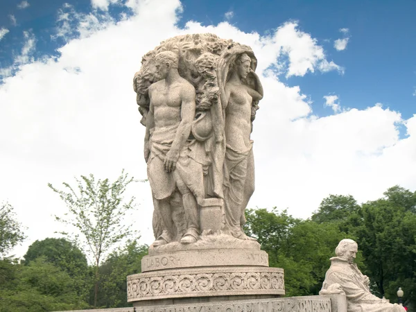 Estatua en el Cementerio Nacional de Arlington en Virginia, EE.UU. — Foto de Stock