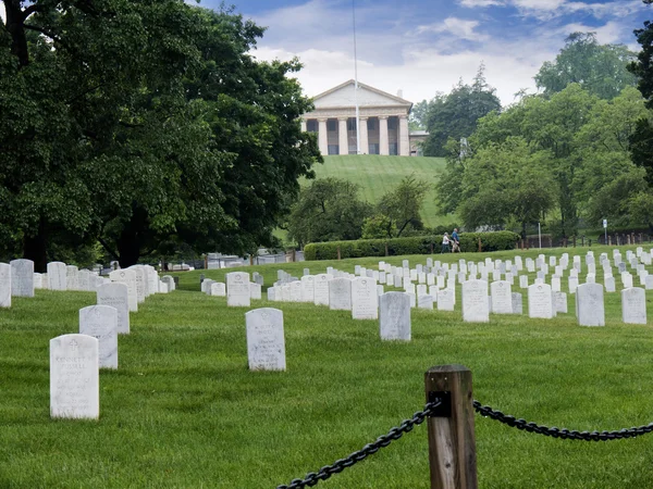 Robert E Lees House at Arlington National Cemetery in Virginia USA — Stock Photo, Image