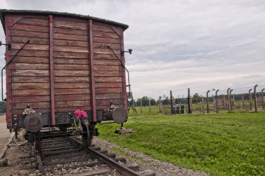 Memorial to the People who died in the Polish Extermination Camps clipart