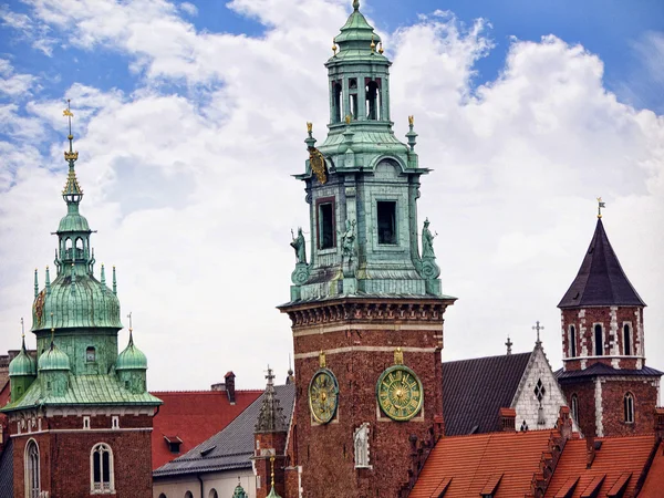 Château Royal Wawel et Cathédrale de Cracovie Pologne — Photo