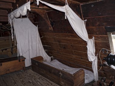 Jamestown Virginia ABD gemileri ve onların iç in liman