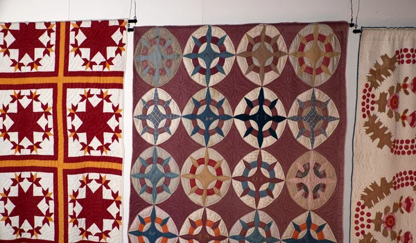 Quilts das museum von appalachia, clinton, tennesee, usa — Stockfoto