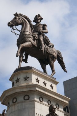 Washington Dc ABD'de George Washington heykeli