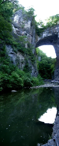 자연 브리지 Rockbridge 군, 버지니아 — 스톡 사진