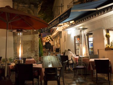 Binalar eski kasaba Marbella Costa Del Sol Andalucia, İspanya