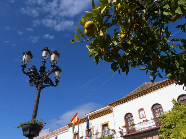 Edifici nel centro storico di Marbella sulla Costa Del Sol Andalucia, Spagna — Foto Stock