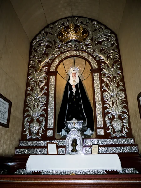 Chiesa parrocchiale nel centro storico di Marbella sulla Costa Del Sol Andalucia, Spagna — Foto Stock