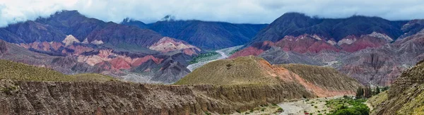 Foto Panoramica Della Valle Vista Sul Paesaggio Dal Sentiero Alla — Foto Stock