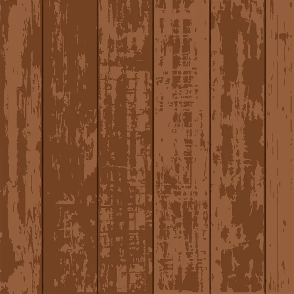 Vector de tablón de madera marrón simple — Vector de stock