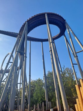 Barselona 'daki lunapark.