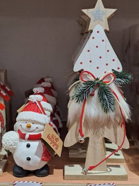 Şehirde Noel süslemeleri