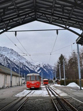 Şehirdeki tren istasyonu.