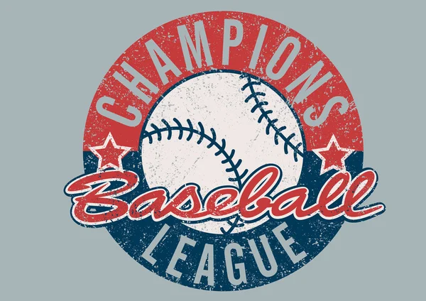 Baseball Champions League in Bedrängnis — Stockvektor