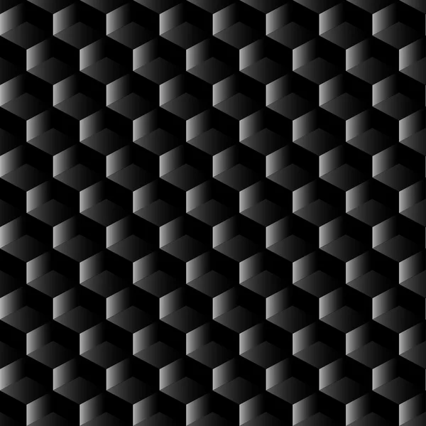 Naadloze mazenpatroon zwarte grafiet — Stockvector