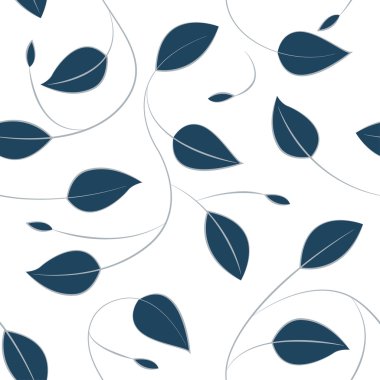 Fallling yaprakları Dikişsiz desen