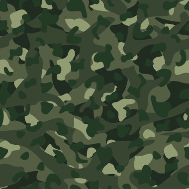 Yeşil dağ yıkıcı kamuflaj seamless modeli