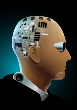Siyah ile Merhaba tech implantlar adam