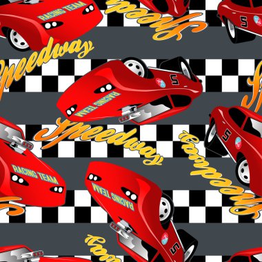 Speedway yarış seamless modeli