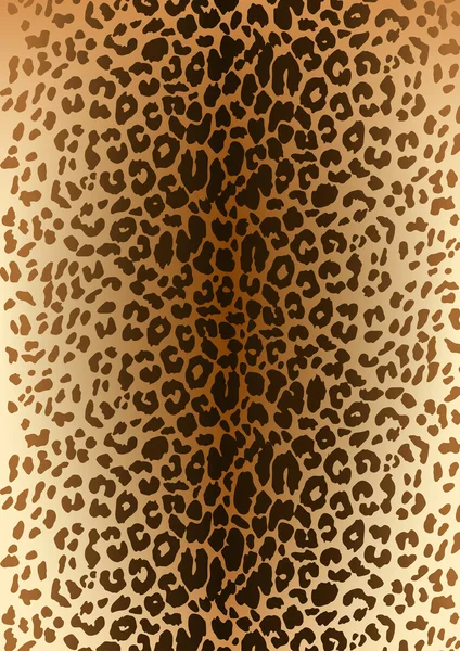 Leopard spotted futro wzór — Wektor stockowy