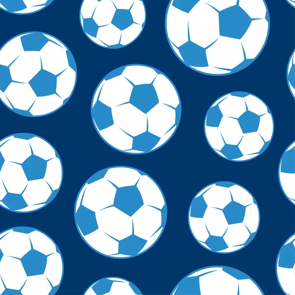 足球球无缝模式 — 图库矢量图片