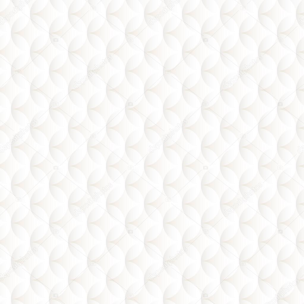 White embossed seamless pattern with circles