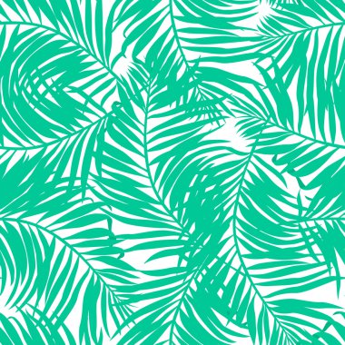 Tropikal gür seamless modeli palms