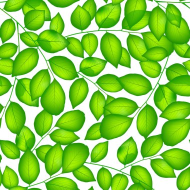 Yeşil iin Dikişsiz desen bırakır.