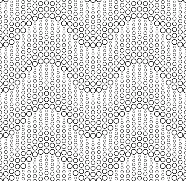 Naadloze patroon op een witte achtergrond. heeft de vorm van een golf. bestaat uit door middel van geometrische elementen. — Stockvector